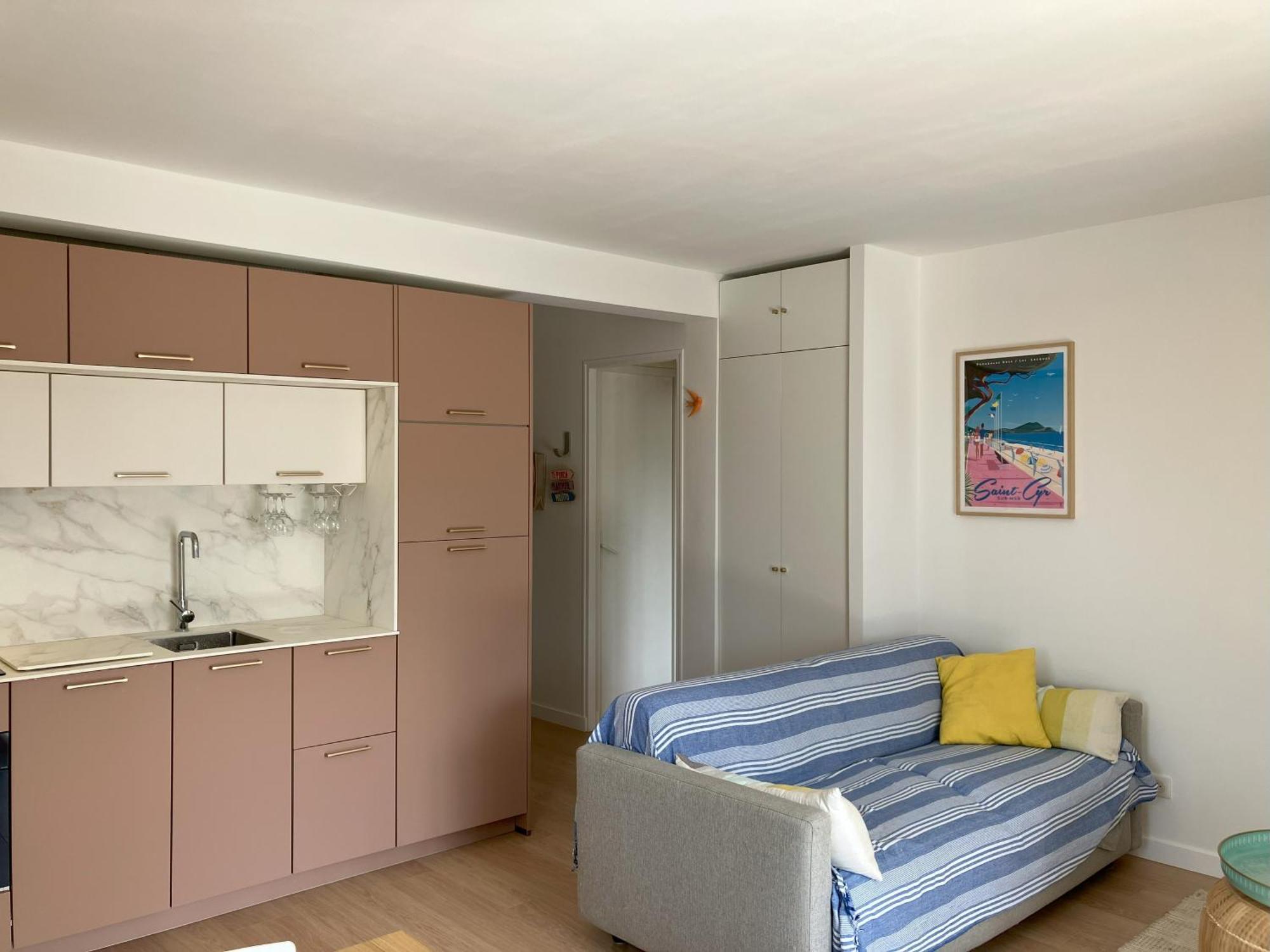 Mer & Relax - Parking - Wifi - Terrasse - Mer Saint-Cyr-sur-Mer Exterior foto